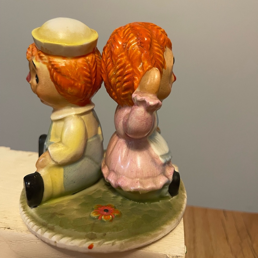 Vintage Raggedy Ann and Andy Figurine - Picture 4 of 7